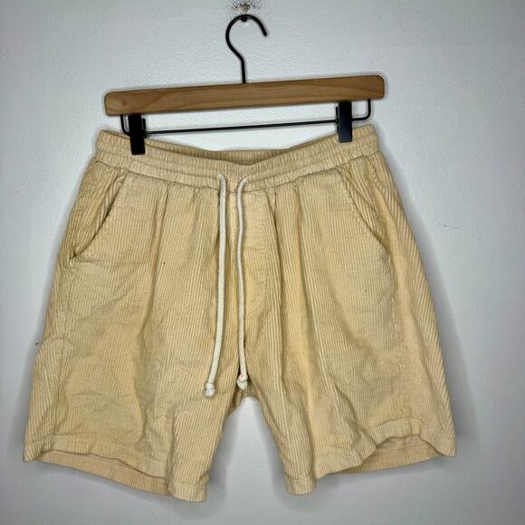 Adam Mar Cotton Corduroy Drawstring Short Mens Medium - Picture 1 of 7